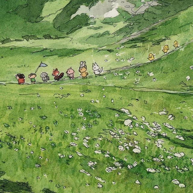 watercolour painting by seong ryul